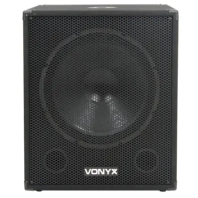 Vonyx 170.760 18  Active Powered DJ Subwoofer 1000 Watt • £329