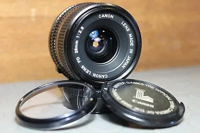 Vintage 1980 CANON FD 28mm 1:1.8 Winter Olympics Lens • £66.78