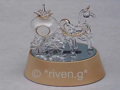 HORSE AND CARRIAGE CINDERELLA CAKE TOPPER GIFT@Wedding Light-Up TABLE DECORATION • £11.95