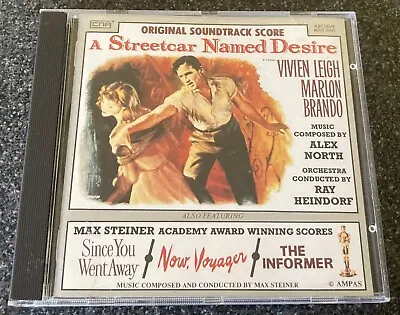 Alex North-a Streetcar Named Desire-uk 1992 Cnr Cd+max Steiner Suites (m/m-) • £9.99