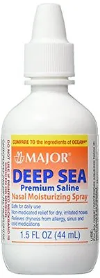 Major Deep Sea Premium Saline Nasal Moisturizing Spray 1.5 Oz • $6.23