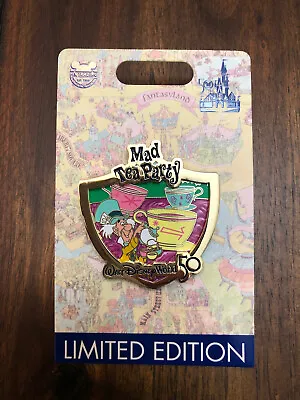 Mad Tea Party Cup Limited Edition Pin Disney World 50th Anniversary Opening Day • $35