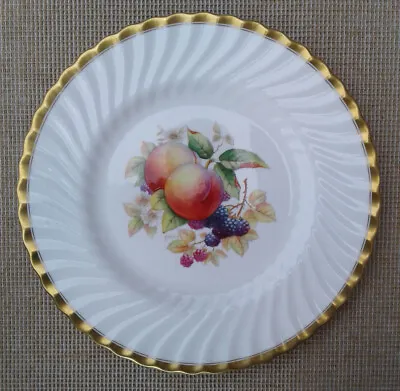 £74.99 • Buy MINTON CABINET PLATE SIGNED By A. HOLLAND - FRUIT PATTERN.