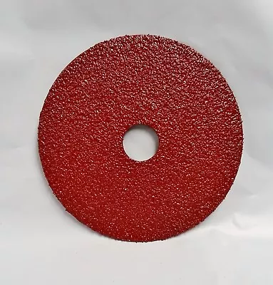 5  X 7/8  Fiber Resin Sanding Disc Aluminum Oxide 50 Grit LTS 100 Discs  • $52.99