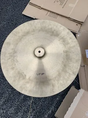 Free P&P. Beautiful Vintage Ufip 20” China Crash Ride Cymbal. 1800g • $615.90