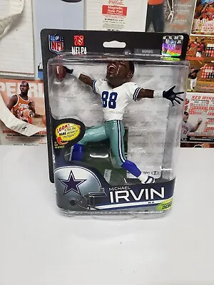 Michael Irvin Dallas Cowboys MCFARLANE NFL 33 Variant #2214/3000 HOF Superbowl  • $39.79