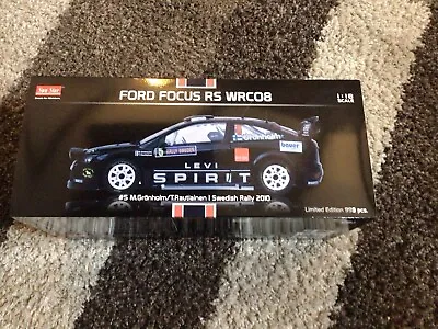 Sun Star 1/18 Ford Focus R/S WRC 08 • £100