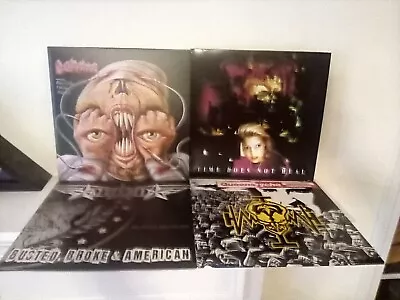 Heavy Metal Album Covers Lot! Destruction Queensryche MOD & Dark Angel • $15