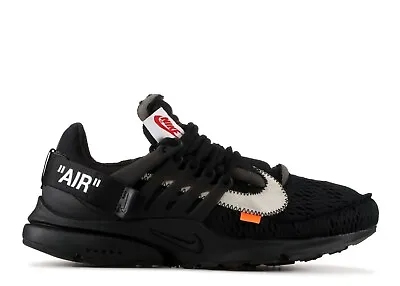 Nike Air Presto Off White - Black/Cone-White • £699.99