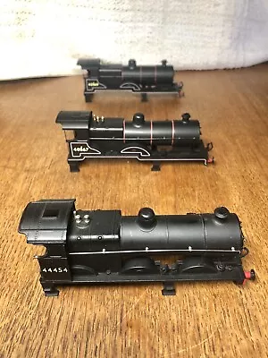 Three Loco Body Shells 2x Dapol D016 4-4-0 & 1x Hornby Fowler 0-6-0 - OO VGC • £8