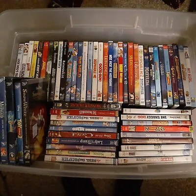 Lot Of Family DVD's Buy 6 Get 5 Free Combined Shipping • $5