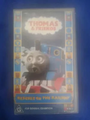 Thomas And Friends   Rescues On The Railway  VHS Video 2002 Preowned • $20