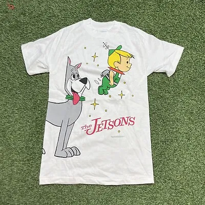 Vintage The Jetsons Shirt Small 90s Hanna Barbera Elroy Astro TV Promo Tee • $19.49