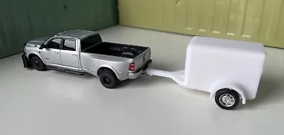 3D Printed U Haul Style Trailer For 1/64 Diecast Vehicles Greenlight Hot Wheels • $19.90