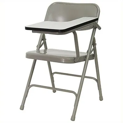 Flash Furniture Premium Steel Folding Chair With Left Hand Tablet Arm • $84.64