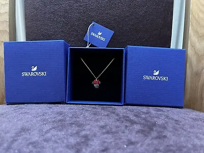 Swarovski Necklace Minnie Mouse Pendant MN 5566693 Used With Original Box • £65