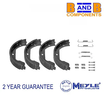 Vw Rear Hand Brake Shoes & Fitting Kit Meyle T5 Transporter Van 7l6698525 A35 • $31.75