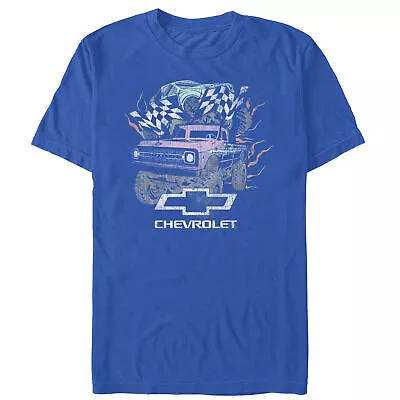 Men's General Motors Pastel Chevrolet Trucks Distressed T-Shirt • $13.99