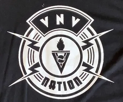 VNV Nation T Shirt EDM T Shirt Goth T Shirt Mens Medium Concert T Shirt • $8.23