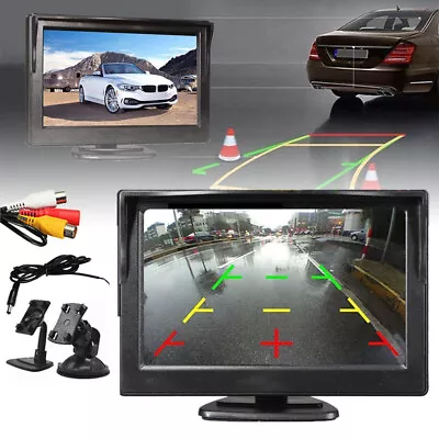 5  800*480 TFT LCD HD Screen Monitor For Car Rear View Reverse Backup Camera AU • $27.69