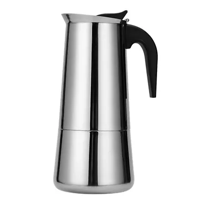 12 Cup Stovetop Coffee Maker Stainless Steel Mocha Espresso Coffee Maker S3A7 • $21.84