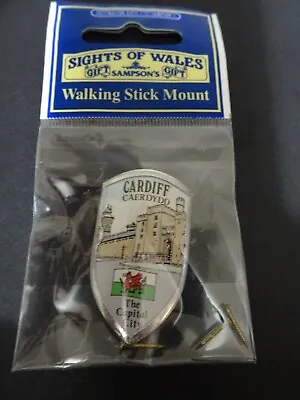 Sampson`s Walking Stick Mount With Nails- Cardiff • £2.49