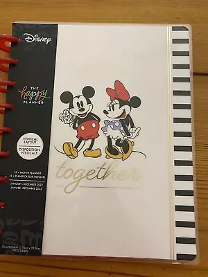 Unused 2022 Disney The Happy Planner Better Together Mickey Minnie Mouse • $9.95