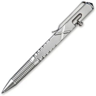 Civivi C-Quill Silver Bolt Action Aluminum Stainless Tactical Pen P01a • $45.94