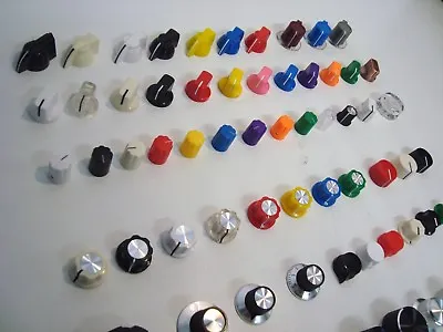 Pointer Knobs For Instruments Effects Pedals Amplifiers Guitars Projects Knobs • £7.99