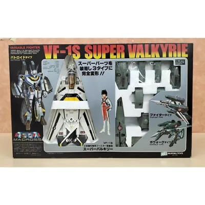 NEAR MINT Takatoku VF-1S Super Valkyrie Action Figure Macross Robotech Box Etc • $989.99