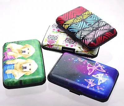£2.99 • Buy Aluminum Personal Pocket Business ID Credit Card Holder Wallet Case RFID Protect