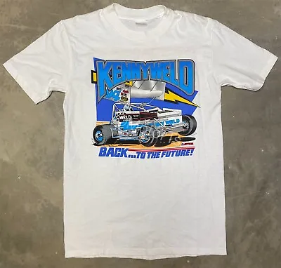 Rare! Vintage 1988 Kenny Weld “Back To The Furture” Sprint Car Tee - Medium • $49.99