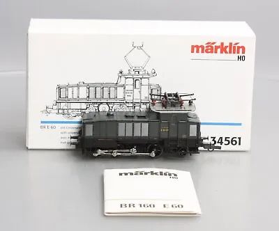 Marklin 34561 HO Deutsche Reichsbahn Electric Locomotive BR E #60 09 EX/Box • $106.32