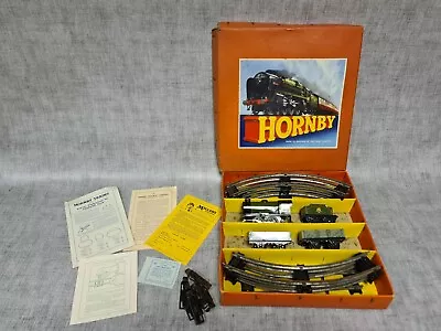 Vintage Hornby Clockwork British Rail O Gauge Goods Set No.20 • £95