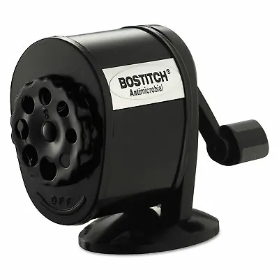 Bostitch Counter-Mount/Wall-Mount Antimicrobial Manual Pencil Sharpener Black • $14.93