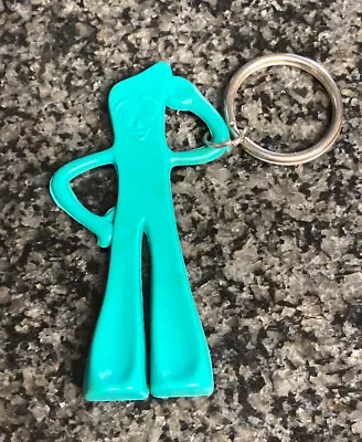 Vintage 1984 Gumby & Pals Rubber Figure Keychain Gumby Used VGC Art Clokey Rare • $8.99