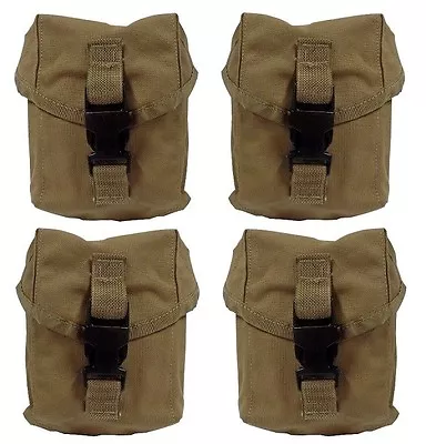 Specialty Defense SDS MOLLE II 100 Round SAW/Utility Pouches - Coyote - SET OF 4 • $34