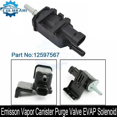 EVAP Emisson Vapor Canister Purge Valve Solenoid 12597567 For GM Chevy GMC Buick • $9.25