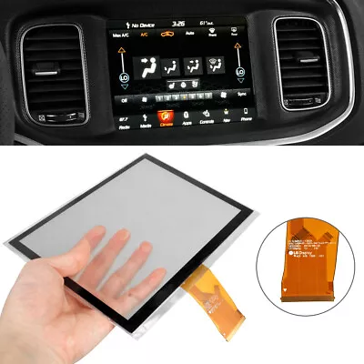 Touch Screen Glass Digitizer Replacement For 8.4  Uconnect Radio For Dodge Jeep • $16.65