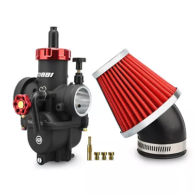 NIBBI Racing Carburetor PE 28mm W/ Air Filter For 200cc-250cc Dirt Pit Bike ATV • $75.99