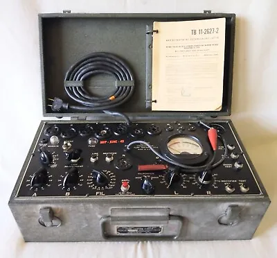 $174.95 • Buy Signal Corps I-177A Tube Tester - Made By Hickok!