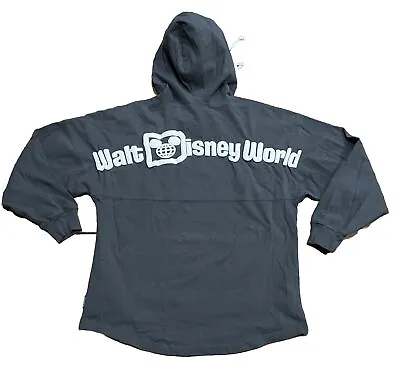 Walt Disney World Hoodie Mens M Blue  Mickey Mouse Sweater 1971 • $15.99