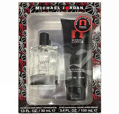 Michael Jordan Perfume For Men 2 Pc Set-1.0 Oz Edc Spray+3.4 Oz Asbalm • $19.99