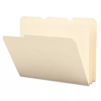 Smead Tear/Moisture-Resist Poly File Folders 1/3 Cut Top Tab Letter Manila • $17.97