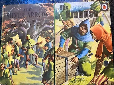 The Ambush And The Sliver Arrow Two Vintage Ladybird Books First Published In 1 • £1.99