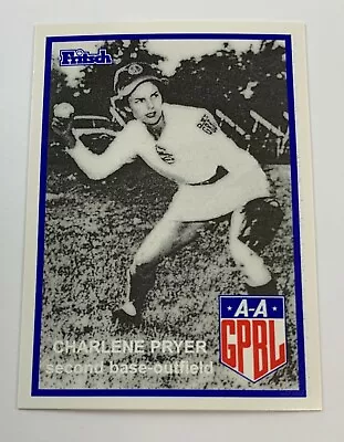 Fritsch AAGPBL Baseball Singles: #158 Charlene Pryer • $4