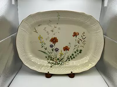 Mikasa Fine Ivory China MARGAUX 15  Oval Serving Platter • $93.49