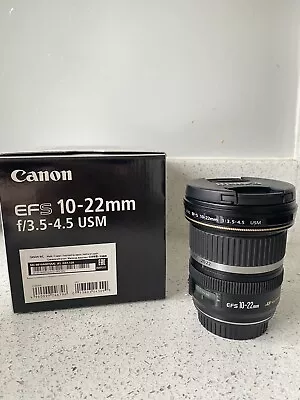 Canon EF-S 10-22mm F/3.5-4.5 USM Wide Angle Lens • £250