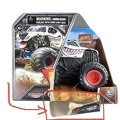 Monster Jam Truck Rev N' Spin Monster Mutt Dalmatian 1:43 Spin Master • $16.49