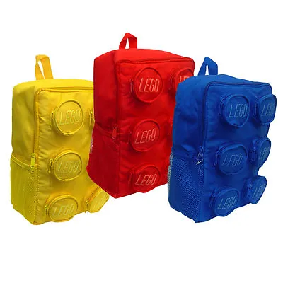 £79.99 • Buy Lego Brick Shape Backpack (Choose From Red Or Blue Back Packs)